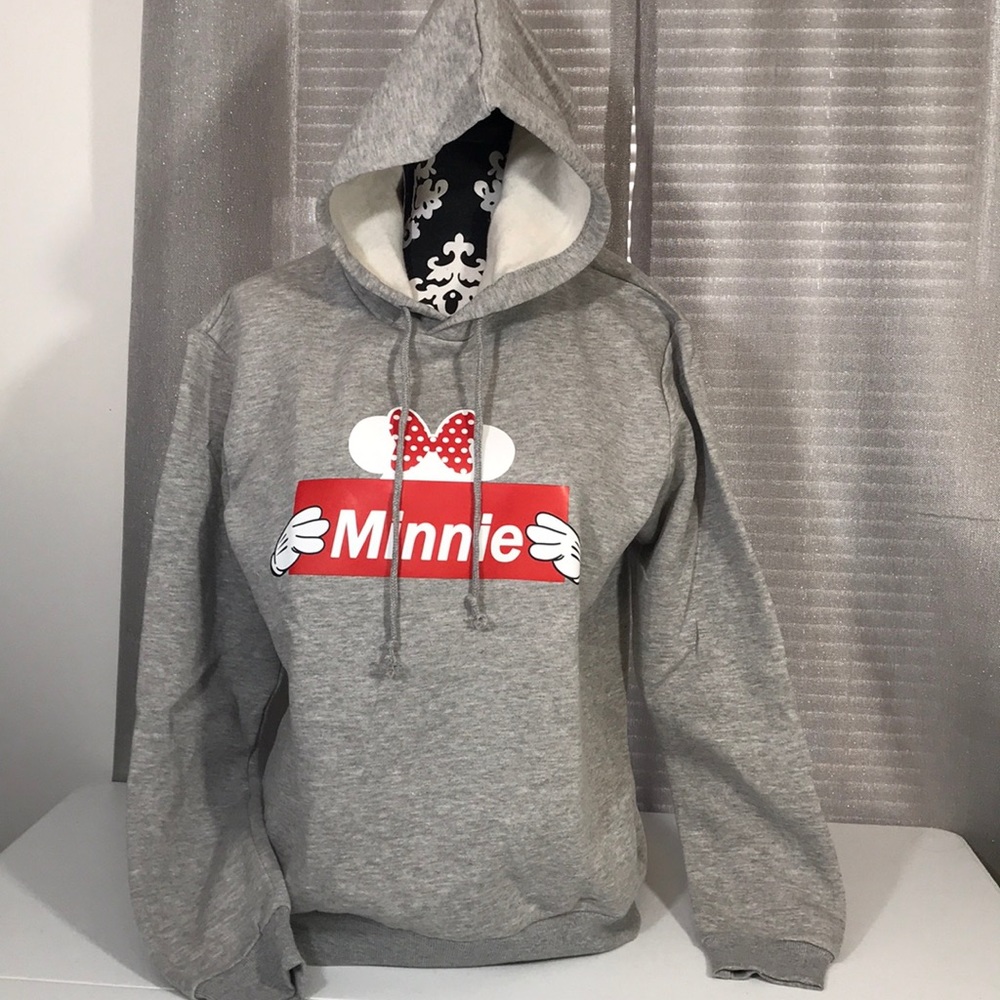 Minnie Mouse Fleece Lined Hoodie Woman’s S/M
